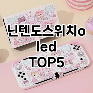 닌텐도스위치oled
 추천 TOP5 필수 아이템