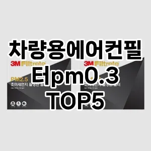 차량용에어컨필터pm0.3 인기 TOP5 가성비 제품