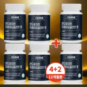 프로테오글리칸 콘드로이친 프리테오글리칸 콘도로이친 600mg, 6개, 60정