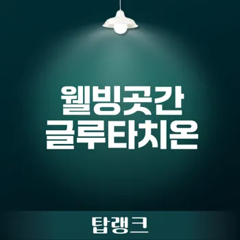 웰빙곳간 글루타치온 추천 효과는?